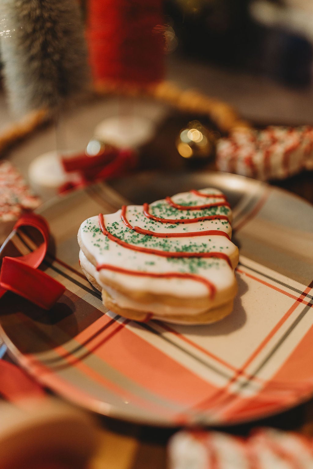 Christmas Tree Cake Sugar Sandwich Cookie Nashville Sweets